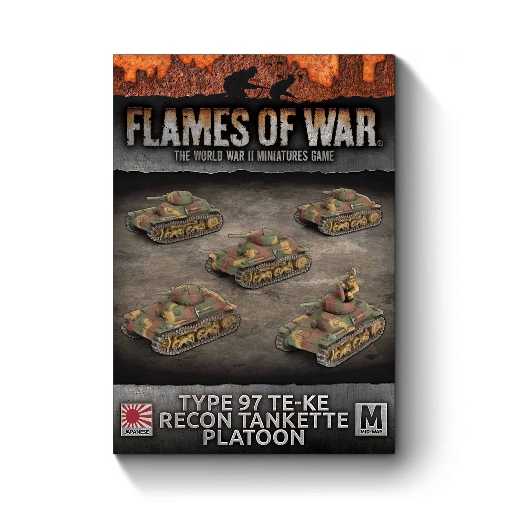 Type 97 Te-Ke Recon Tankette Platoon (x5 Tanks) | Estalia Córdoba